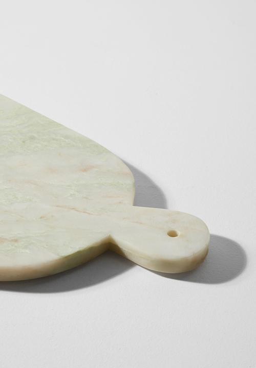 Sixth Floor - Organic Marble Chopping Board - Green & White