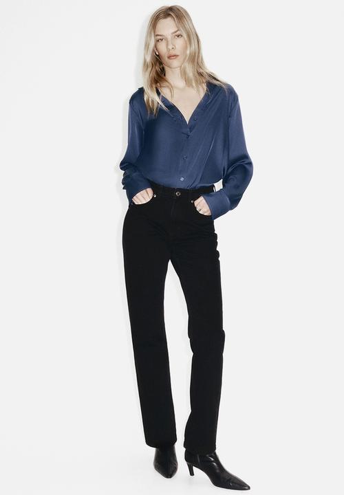 H&M - V-neck blouse - dark blue
