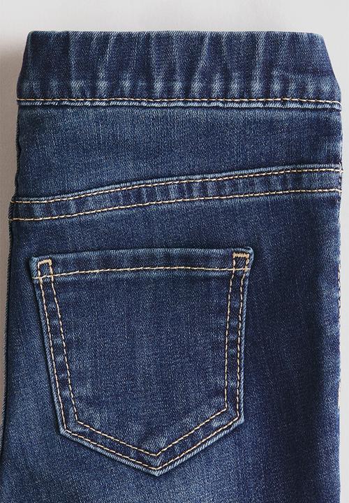 H&M - Denim jeggings - dark denim blue
