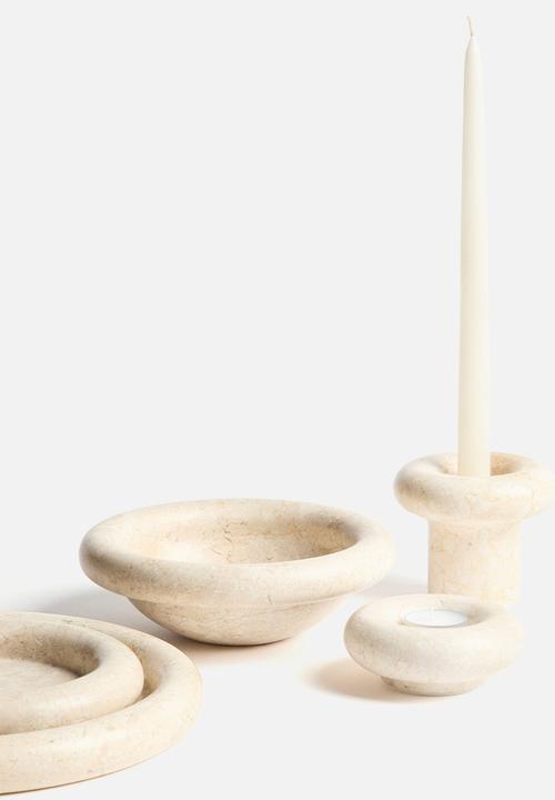 H&M - Marble tray - beige