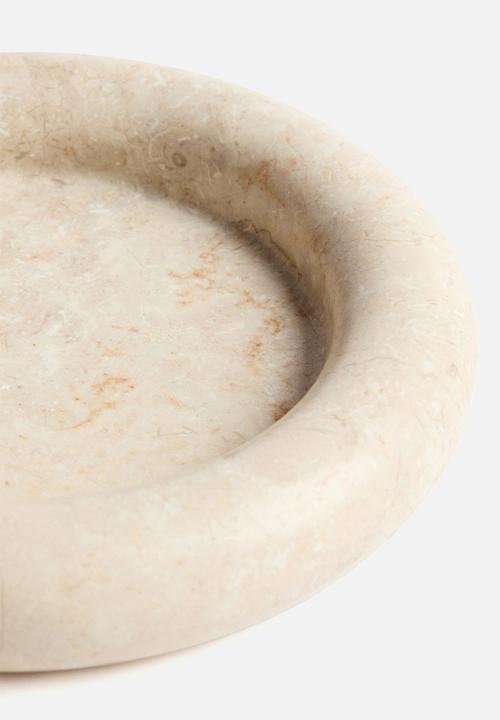 H&M - Marble tray - beige