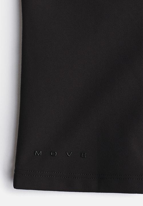 H&M - Sports T-shirt with softmove? - black