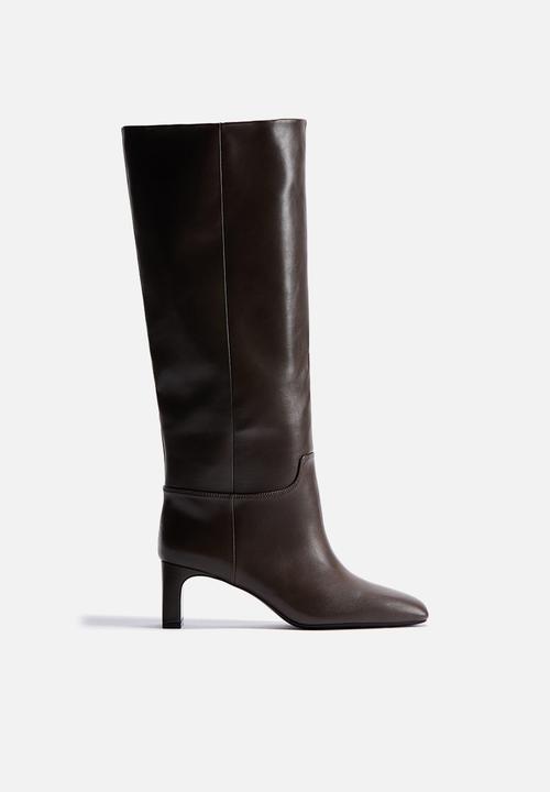 H&M - Knee-high boots - dark khaki green