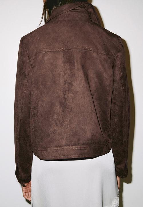 H&M - Jacket - dark brown