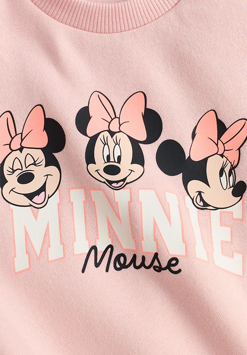 H&M - Motif-detail sweatshirt - light pink/minnie mouse