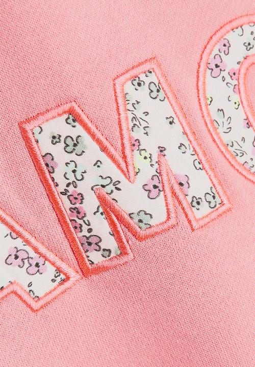 H&M - Motif-detail sweatshirt - pink/amour