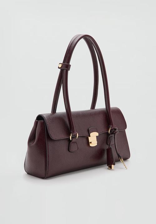 MANGO - Siena shoulder bag - red