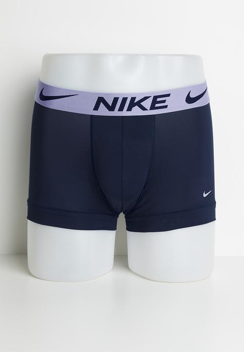 Nike - Dri-Fit Essential Micro Trunk 3 Pack - Navy