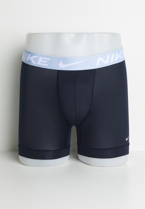 Nike - Dri-Fit Essential Micro Boxer 3 Pack - Navy 