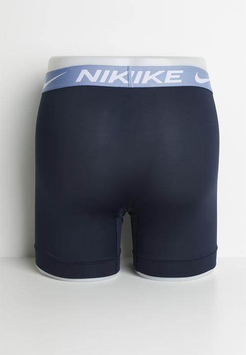 Nike - Dri-Fit Essential Micro Boxer 3 Pack - Navy 