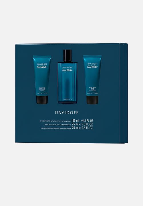 DAVIDOFF Fragrances - Davidoff Cool Water Edt 3 Piece Gift Set - 100ml