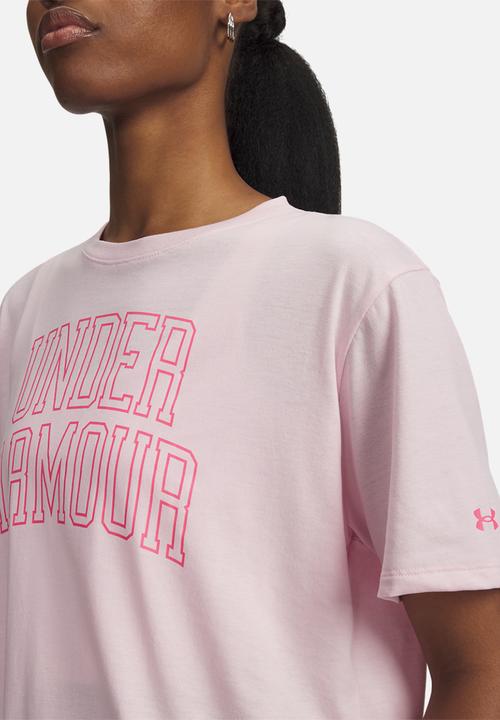 Under Armour - Rival OS Campus Tee - Prime Pink/Super Pink