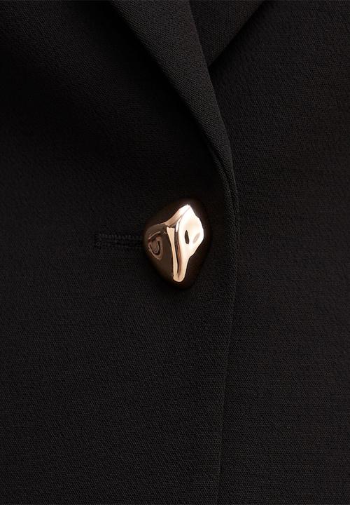 Forever New - Sasha scarf blazer in black