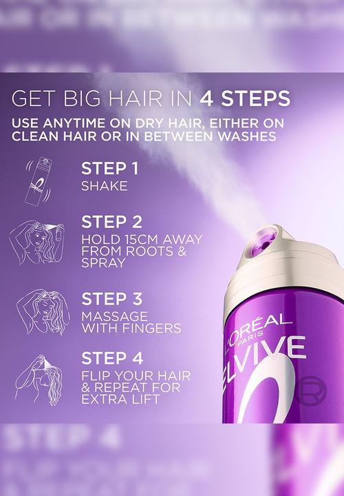 L'Oreal Paris - Elvive Big Hair Day Refreshing Volume Spray 200ml - 200ml