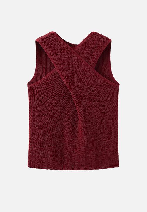 MANGO - Top astro - dark red