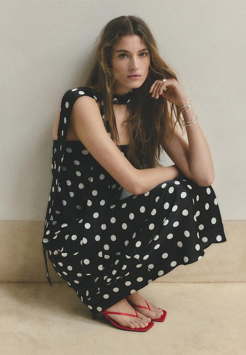 MANGO - Dress lili - black