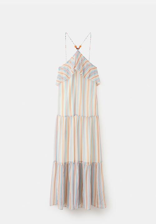 MANGO - Dress hanna - medium blue