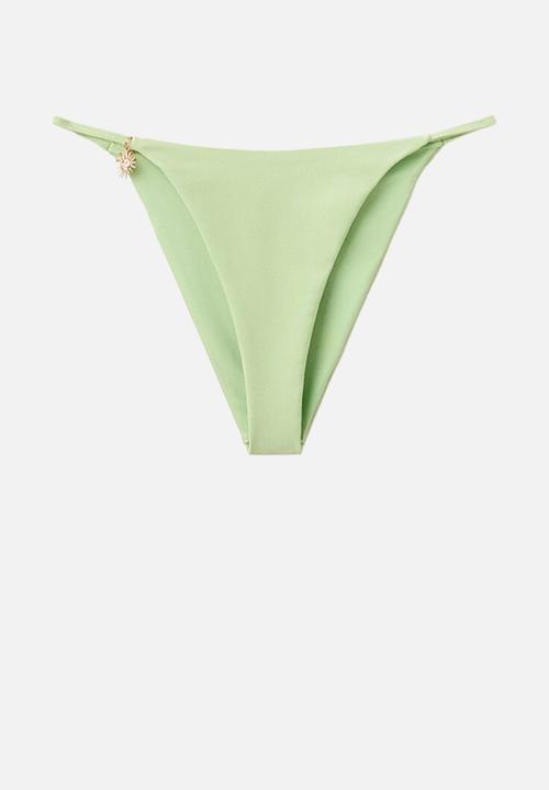 MANGO - Bikini pantie aster- light/pastel green