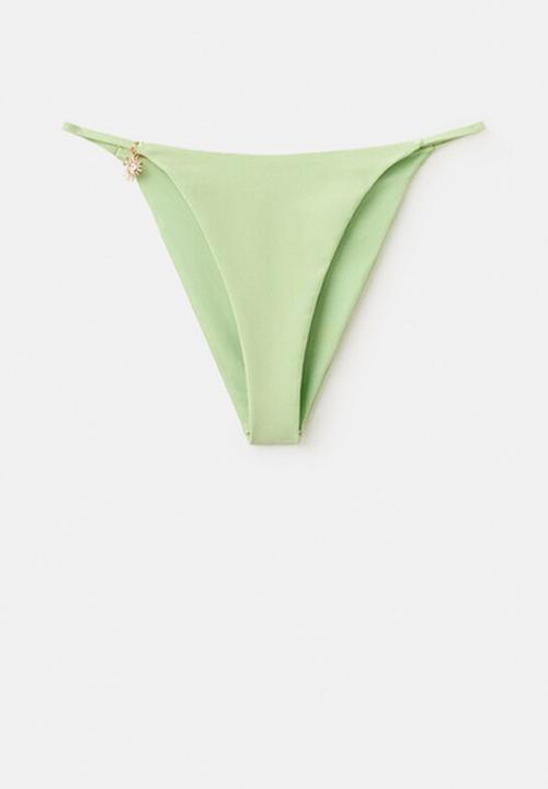 MANGO - Bikini pantie aster- light/pastel green