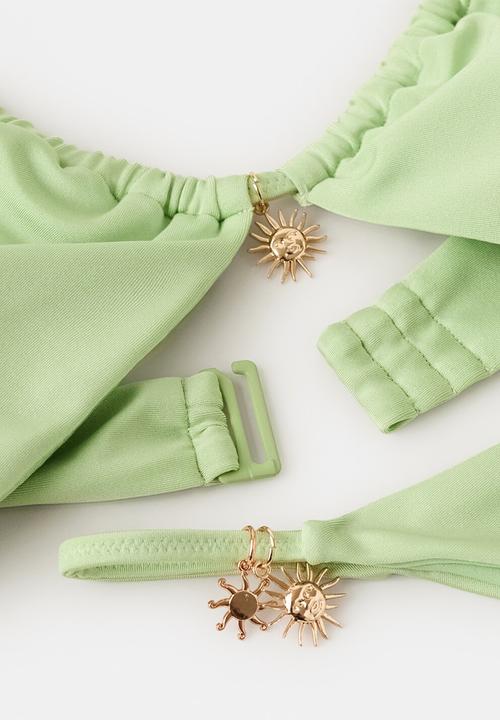 MANGO - Bikini pantie aster- light/pastel green