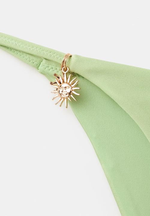 MANGO - Bikini pantie aster- light/pastel green