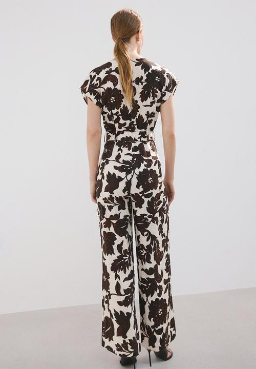 MANGO - Jumpsuit simba - light beige