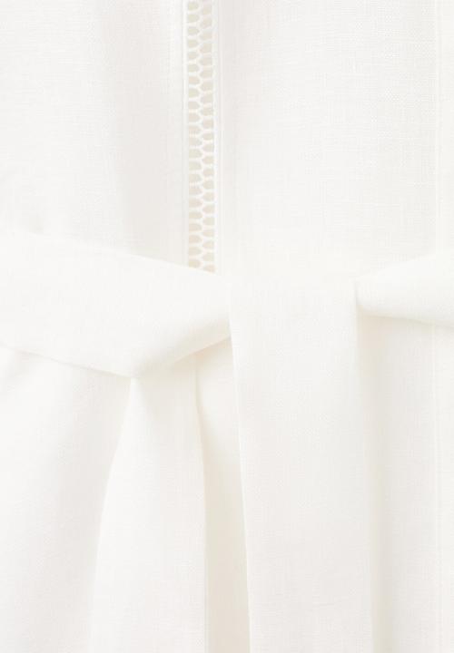 MANGO - Dress caty2 - light beige