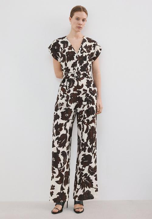 MANGO - Jumpsuit simba - light beige