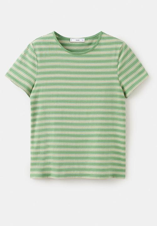 MANGO - T-shirt ancli - light/pastel green