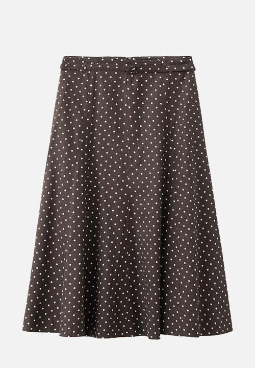MANGO - Skirt romeo - black