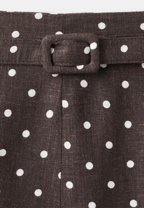 MANGO - Skirt romeo - black