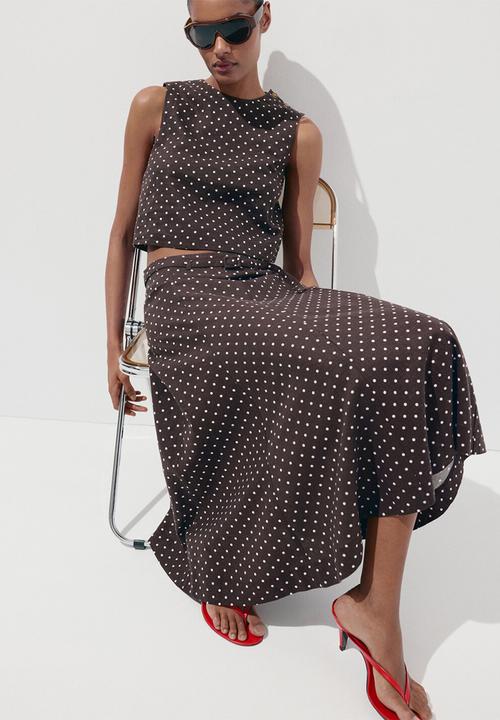 MANGO - Skirt romeo - black
