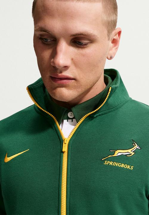 Nike - Springbok   1/2 ZIP FT Sweatshirt - Green