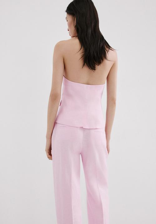 MANGO - Vest boreli - pink