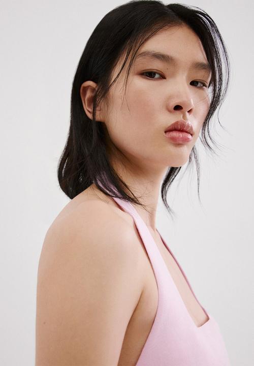 MANGO - Vest boreli - pink