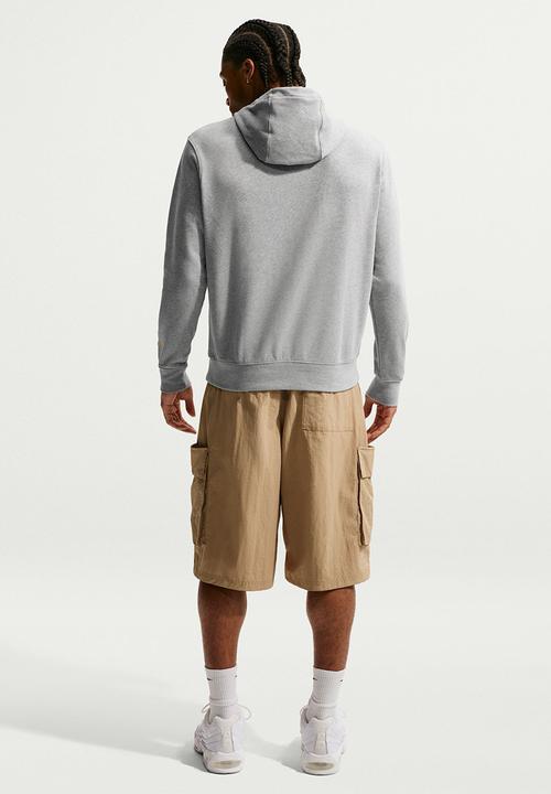 Nike - Springbok  HoodedFT Pullover AB Sweatshirt - Grey