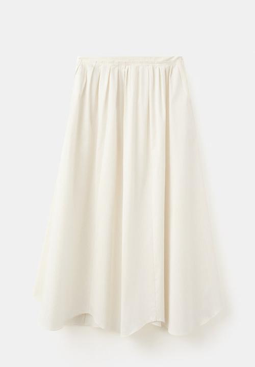 MANGO - Skirt corfu - light beige