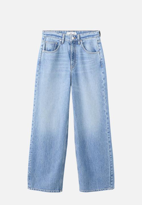 MANGO - Jeans kika - open blue