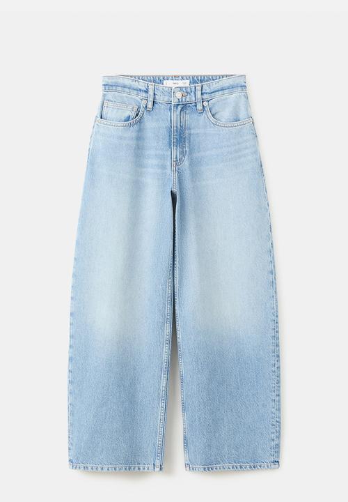 MANGO - Jeans kika - open blue