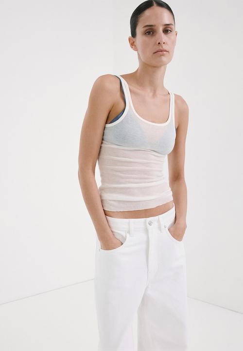 MANGO - Jeans kika - white