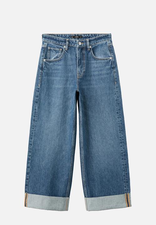 MANGO - Jeans celia - open blue