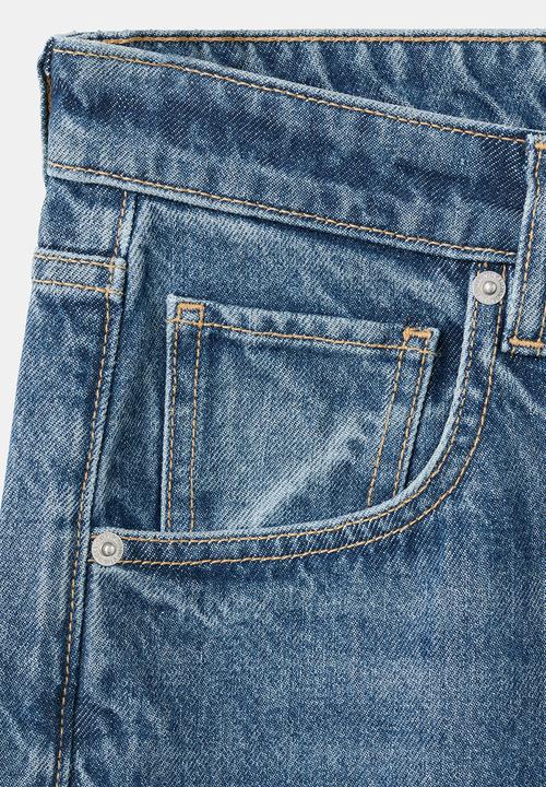 MANGO - Jeans celia - open blue