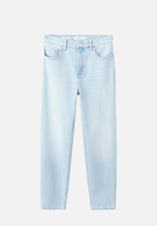 MANGO - Plus jeans newmom - open blue