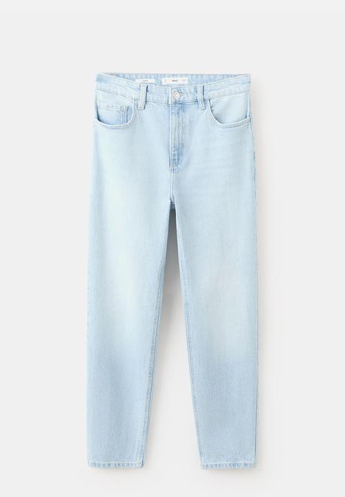 MANGO - Plus jeans newmom - open blue