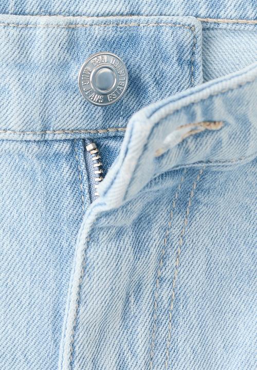 MANGO - Plus jeans newmom - open blue