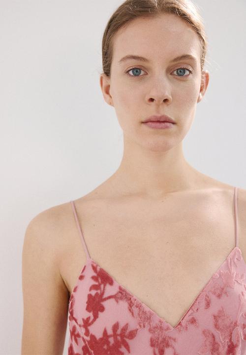 MANGO - Dress newkate - light/pastel pink