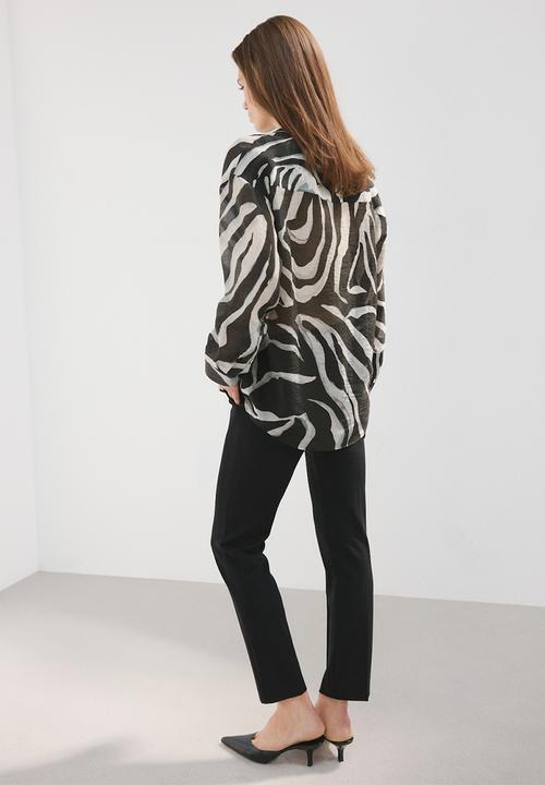 MANGO - Shirt salome - black