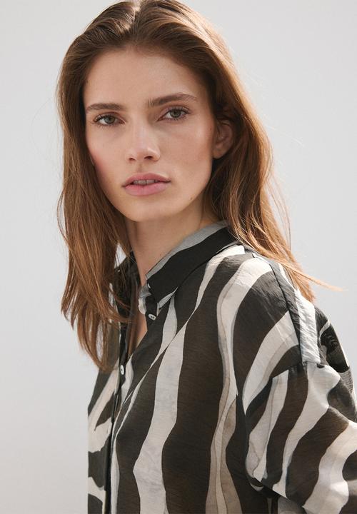 MANGO - Shirt salome - black