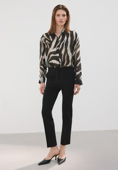 MANGO - Shirt salome - black