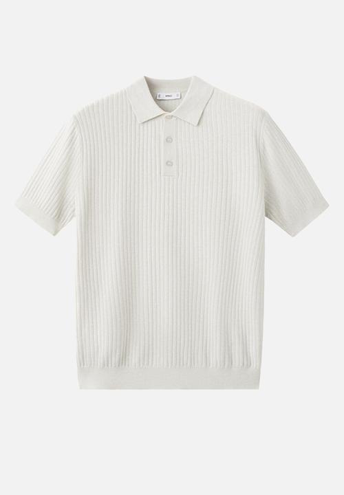 MANGO - Poloshirt Paule - Sand